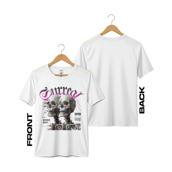 Distorted Reality Premium Graphic Tee